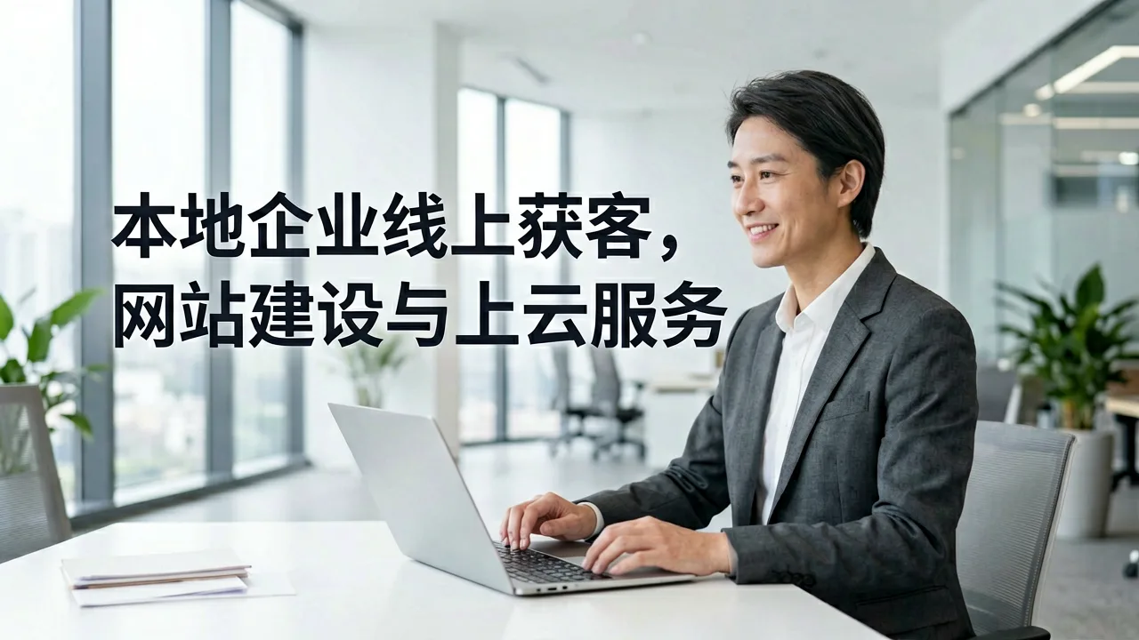本地企业线上获客，网站建设与上云服务如何选对伙伴