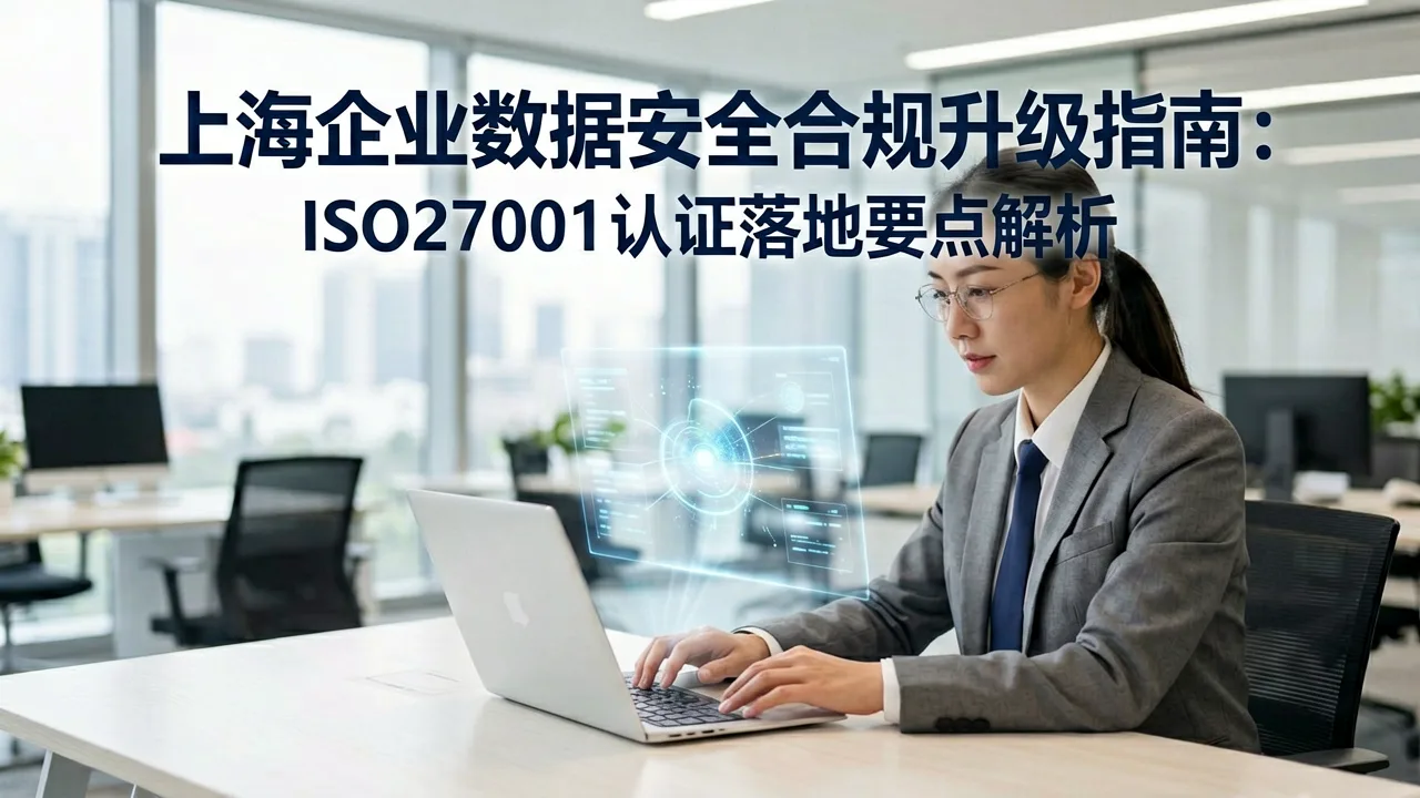 上海企业数据安全合规升级指南：ISO27001认证落地要点解析