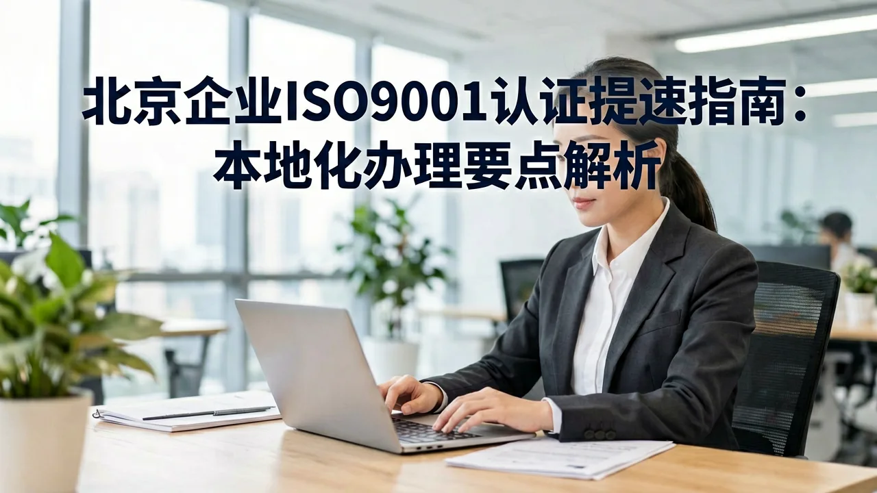 北京企业ISO9001认证提速指南：本地化办理要点解析