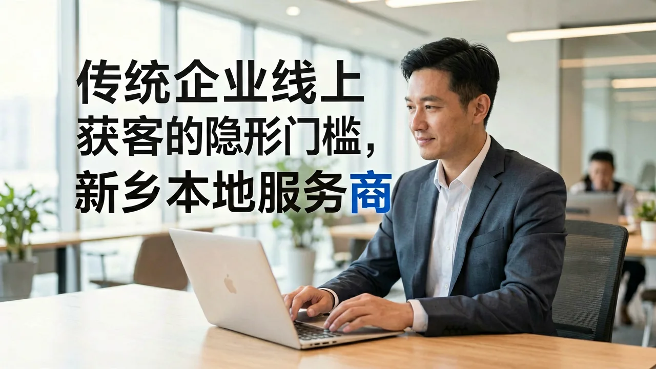 传统企业线上获客的隐形门槛，新乡本地服务商如何拆解