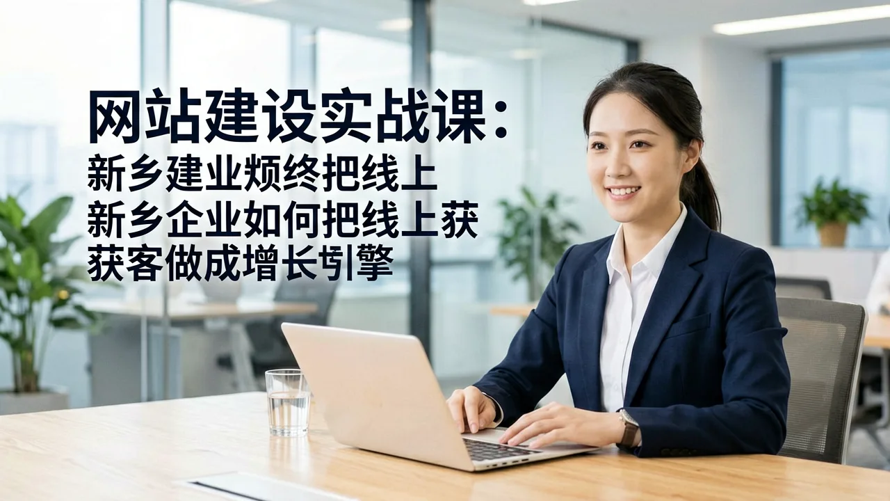 网站建设实战课：新乡企业如何把线上获客做成增长引擎